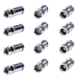 7545810115 Satmaximum Rg6 F Type Compression Connector All-metal Coaxial Fitting Plug For Satellit 7545810115 Satmaximum Rg6 F Type Compression Connector All-metal Coaxial Fitting Plug For Satellit
