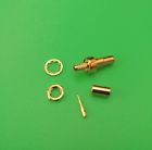 Sb-023-rg174 Dls Sets Smb Female Bulkhead Crimp For Connector Usa Seller