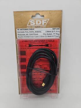 Sdf-23g Sdf Rf Antenna Cable 2 Meter 6 Foot In New