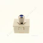 Sff-la Pass And Seymour Light Almond Recessed Coax Video 785007654790 Sff-la Pass And Seymour Light Almond Recessed Coax Video 785007654790