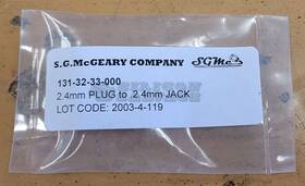 131-32-33-000 Sgmc 2.4mm M To F Dc-50ghz Right Angle Adapter
