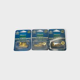 Shakespeare 258-cp-g Centerpin Pl-258-cp-g Gold Plated Brass Coax Connector - 3 Count