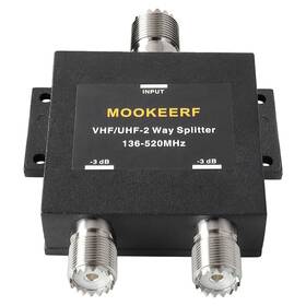 So239 Shenzhenshi Maoke Keji Youxiangongsi 313090229207 Mookeerf Vhf/uhf 2 Way Splitter Uhf Female Connector 50 Ohm Vhf
