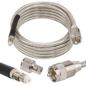 Rg8x Shenzhenshi Maoke Keji Youxiangongsi 313096326351 Dual Cb Antenna Coax Cable 8ft Low Loss Stranded Core With Rg8x Shenzhenshi Maoke Keji Youxiangongsi 313096326351 Dual Cb Antenna Coax Cable 8ft Low Loss Stranded Core With