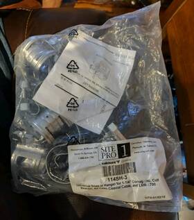 114sh-3 Site Pro 1 Bag Of 10 Universal Snap-in Hanger 1-1/4 Inch Coaxial Cable Lmr