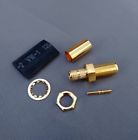 Rg58-rg142-lmr195 Sma-7812-a Dls Pack Sma Female Bulkhead Crimp Usa Seller
