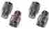 So-239 200-750 Jack Plug Steren 4 Lot Uhf Female To N Male Adapter For Ham Radio Nickel 884645115783
