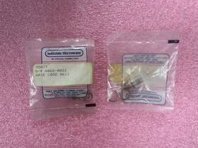 4066-0033 Solitron/microwave Vintage Rf Coaxial Connector S/m Gold Pin Slivercoa
