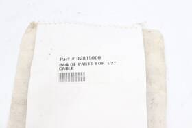 Spartan 02815000 Tool Bag Of Parts For 1/2 Inch Cable