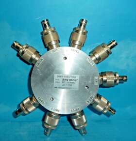Srn-0508c Stack Electronics 8 Way 75 Coaxial Distributor Very Good Condition