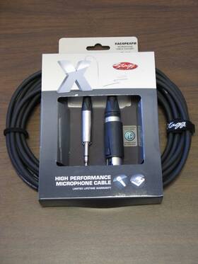 Xac6psxfm Stagg 20ft. X Series Audio Cable - Xlr Convertible F/m Phone Plug
