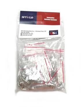 Con-009 Sti-co Lot Of 30 New Mini-uhf Male Crimp Connector Kits For Group-c