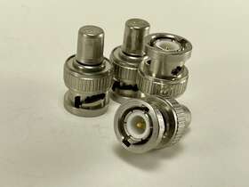 Nv1-421626 Suhner - Bnc Male Dummy Load Termination 50 Ohm Used Pack Of 4 Pieces Nv1-421626 Suhner - Bnc Male Dummy Load Termination 50 Ohm Used Pack Of 4 Pieces