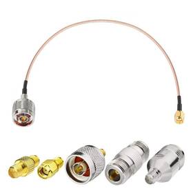 Superbat 690770155705 Sma Male To N Rf Coaxial Coax Cable 6inches 5pcs Adapter Kit
