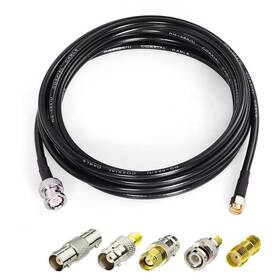 Superbat 690770155880 Sma Male To Bnc Cable 10ft 5pcs Rf Coax Adapter Kit S