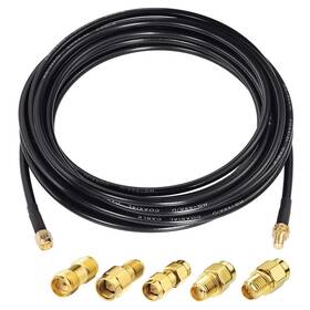 Rg58 Superbat 690770155972 Sma Male To Female Coaxial Cable 10ft 5pcs Rf Coax Adapter Kit Sm Rg58 Superbat 690770155972 Sma Male To Female Coaxial Cable 10ft 5pcs Rf Coax Adapter Kit Sm