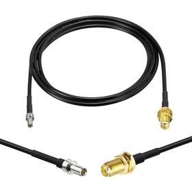 Rg174 Superbat 690770156238 Sma To Ts9 Cable 3ft Female Male Adapter 50 Ohm For