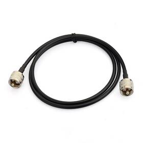 Ksr240 Superbat 690770156351 High-power Cb Coax Cable Uhf Male Pl-259 To Jumper 3ft Cabl