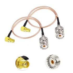 So-239 Superbat 690770174904 So239 To Sma Cable Uhf Female Right Angle So-239 Superbat 690770174904 So239 To Sma Cable Uhf Female Right Angle