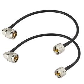 Pl-259 Superbat 790404665119 Jumper Cable Uhf Pl259 Male To Low Loss Digital Rg58 Coax Pl-259 Superbat 790404665119 Jumper Cable Uhf Pl259 Male To Low Loss Digital Rg58 Coax