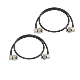 Pl-259 Superbat 790404670700 Cb Coax Cable 2ft Uhf Pl259 Male To Right Angle Rg58 J