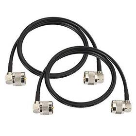 Pl259 Superbat 790404670717 Cb Radio Coax Cable 3ft Jumper Uhf Pl 259 Connectors Rg58 Ca