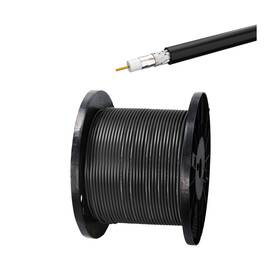 Gp-1694a-hs-3048 Superbat Belden 1694a Coaxial Cable Black 100ft Low Loss Precision 75 Ohm Vid