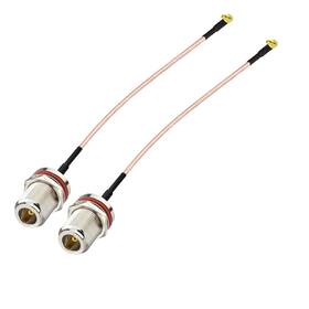 Gp-ac-mmcx-03 Superbat Mmcx Male Right Angle To N Female 6 Inches