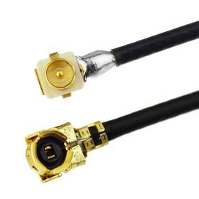 Gp-ac-ufl-24 Superbat Mini Pci Female To Male Pigtail 1.13mm Low-loss 15cm Cable 5-pack