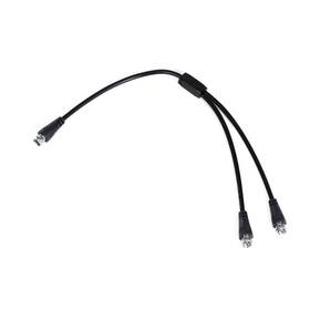 Supmory 797427897176 F Type Coax Cable Splitter Male To Dual 75ohm For Connec