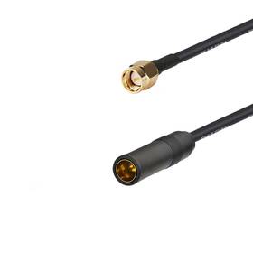 Supmory Am/fm-001 Sma Male To Am/fm Female Adapter Rg174 Coax Cable 12 Inches Pigtail Jumper Rf