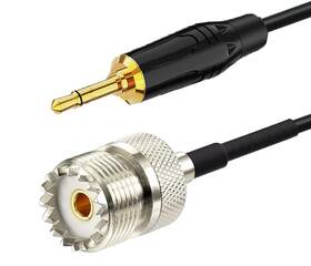 T-cp-001 Supmory Uhf Female So239 To 3.5mm Mono 1/8 Inch Ts Stereo Plug T-cp-001 Supmory Uhf Female So239 To 3.5mm Mono 1/8 Inch Ts Stereo Plug