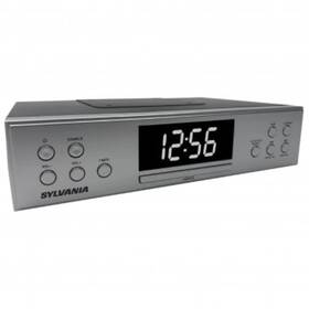 Sylvania Pkcr2826bt Proscan Under Cabinet Clock Radio Music System With Bluetooth Streaming And