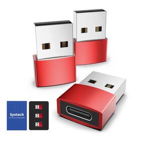 Syntech 000918675332 Usb C Female To A Male Adapter 3 Pack Type Charger Cable Power