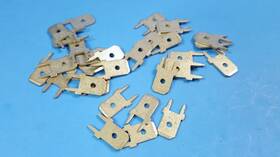 726386-2 Te Connectivity 100pcs- Solder Tab Terminal 0.250 Inch
