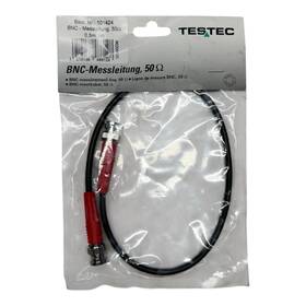 101424 Testec Bnc Measurement Cable 50 0.5m Red Ohm Test Lead New Sealed