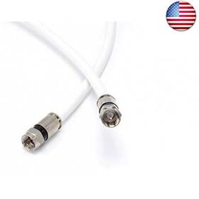 The Cimple Co 783629445109 25 Feet - Flexible Rg6 Coaxial Cable For Tv Coax
