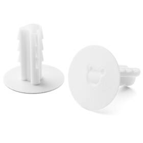 The Cimple Co 783629445222 Single Feed Thru Bushing - White Rg6 Through Grommet Replace The Cimple Co 783629445222 Single Feed Thru Bushing - White Rg6 Through Grommet Replace