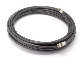 The Cimple Co 783629445611 50 Foot Black - Solid Copper Coax Cable Rg6 Coaxial With C