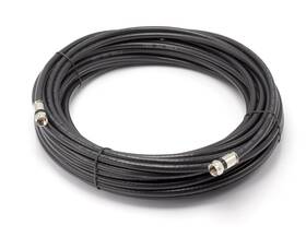 The Cimple Co 783629445635 100 Feet Black - Solid Copper Coax Cable Rg6 Coaxial With Connectors