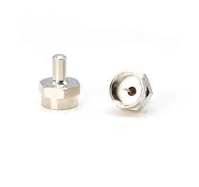 The Cimple Co 783629445697 Coaxial F Type 75 Ohm Terminator - 4 Pack Resistor For Coax And Rf
