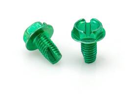 The Cimple Co 783629449572 10 Pack Green - 1/2 In 13 Mm Self Tapping Ground Screws 10-32 The Cimple Co 783629449572 10 Pack Green - 1/2 In 13 Mm Self Tapping Ground Screws 10-32
