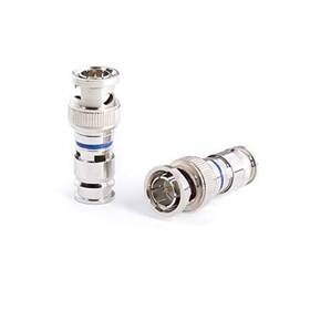 The Cimple Co 840003306095 Bnc Compression Connector For Rg6 Coaxial Cable - Pack Of 50 Sol