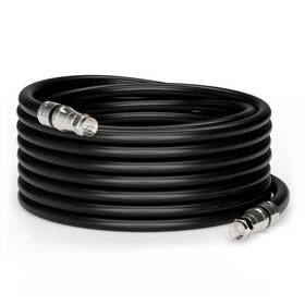 Cmp-coax-rg11-blk-100f The Cimple Co Rg11 Coaxial Cable 100 Ft - Indoor/outdoor Dual-shielded Coax For Tv