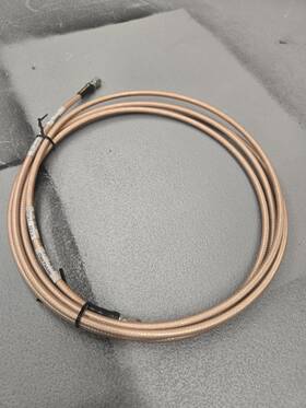 Mil-dtl-17h Thermax M17/128-rg400 12814 Rf Cable Tnc Male 50 Ohm Connectors