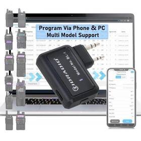 Uv-5r Tidradio 713923481985 Ham Radio Wireless Programmer Adapter App And Pc Program For Baofeng An