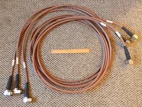 Sft-600 Times Microwave Systems Ae17726 High Power Rf Cable Lc Elbow Connectors 17 Feet Long