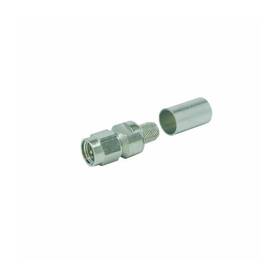 Ez-240-sm-pl-x Times Microwave Systems Type Sma Male Plug Straight Ez Style Connector