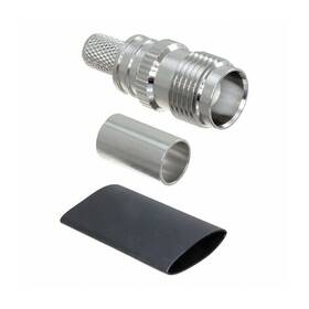Ez-240-tf-x Times Microwave Systems Type Tnc Female Jack Straight Ez Style Connector Ez-240-tf-x Times Microwave Systems Type Tnc Female Jack Straight Ez Style Connector