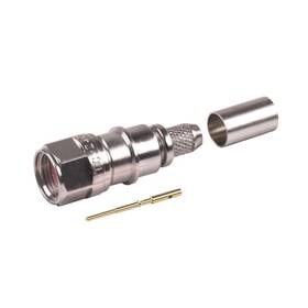 Tc-240-fmh-75 Times Microwave Systems Type F Male Plug Straight Tc Connector